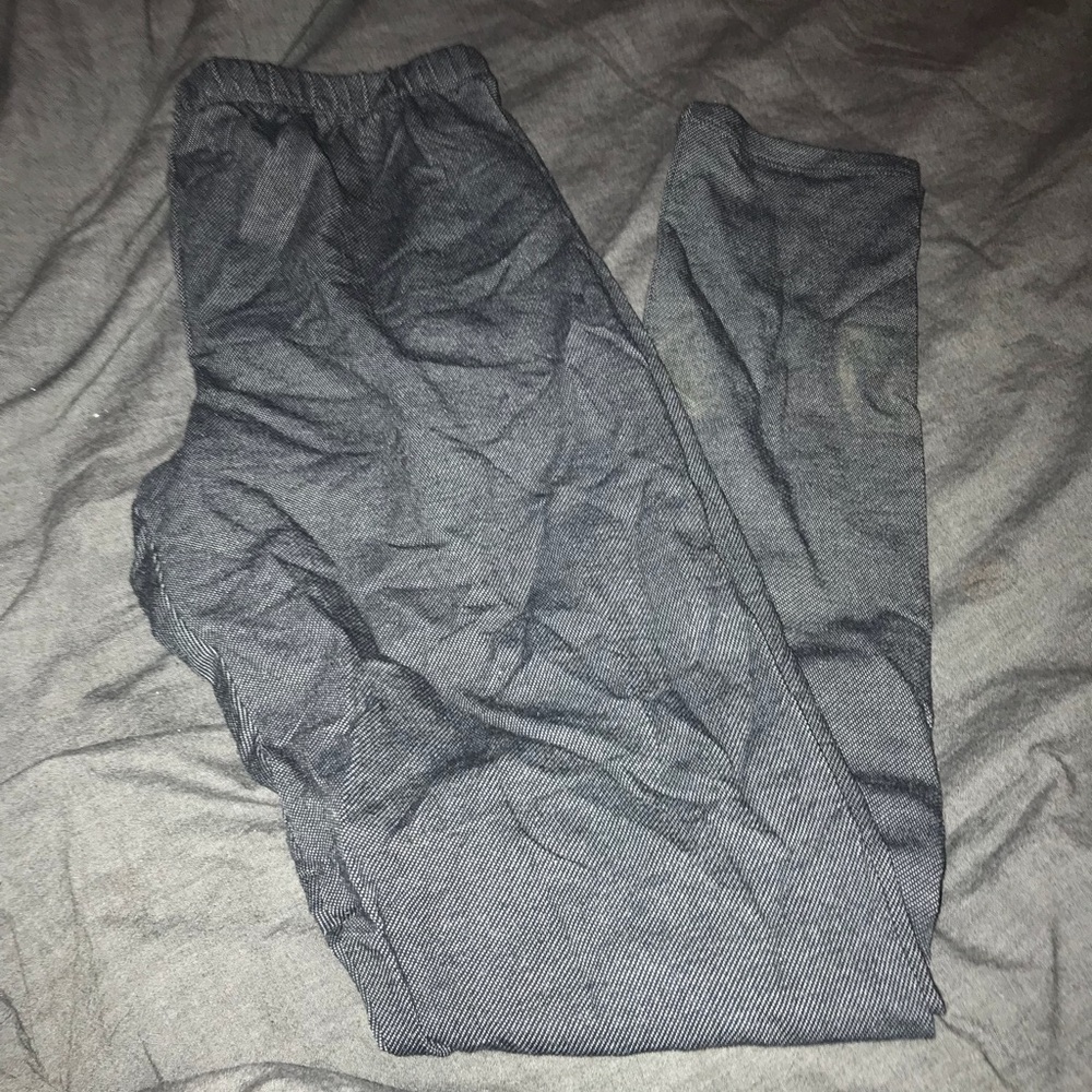 heather gray legging NWT